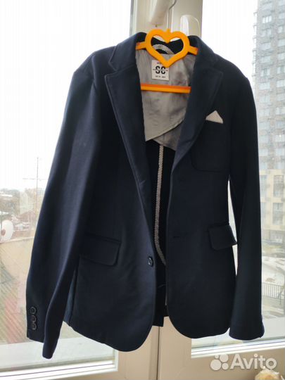 Пиджак школьный для мальчика 134