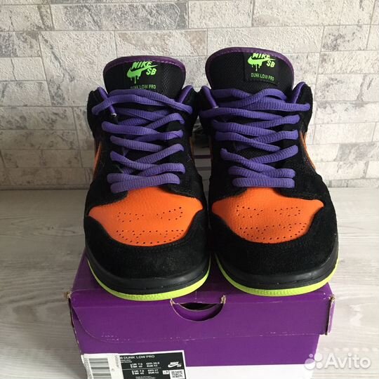 Кроссовки Nike Dunk Low Halloween 42 р