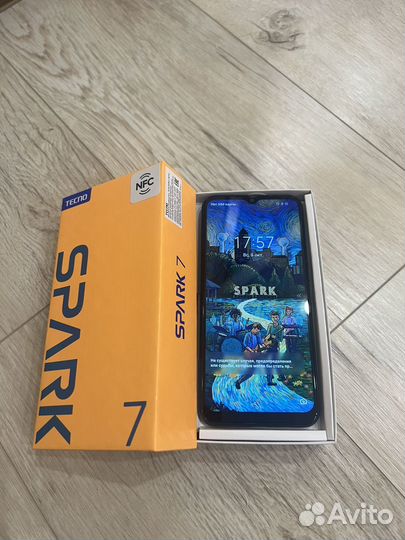 TECNO Spark 7, 4/64 ГБ