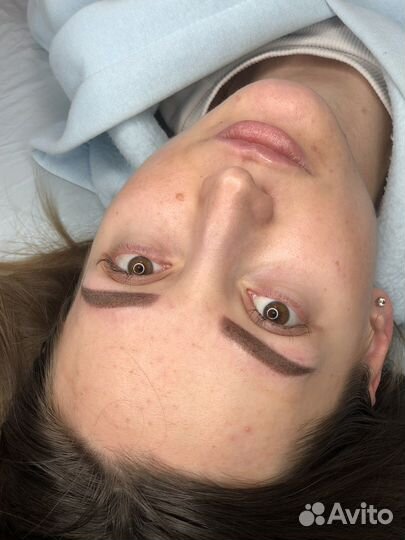 Перманент губ, бровей, межресничка. Удаление