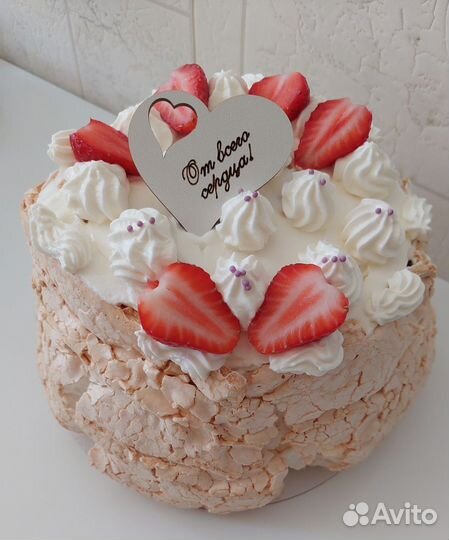 Меренговый торт/рулет