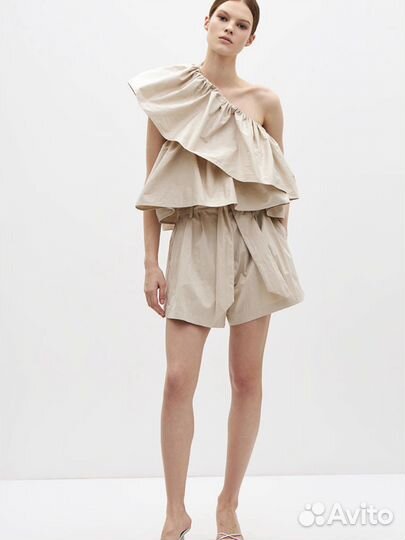 Шорты + топ Lime