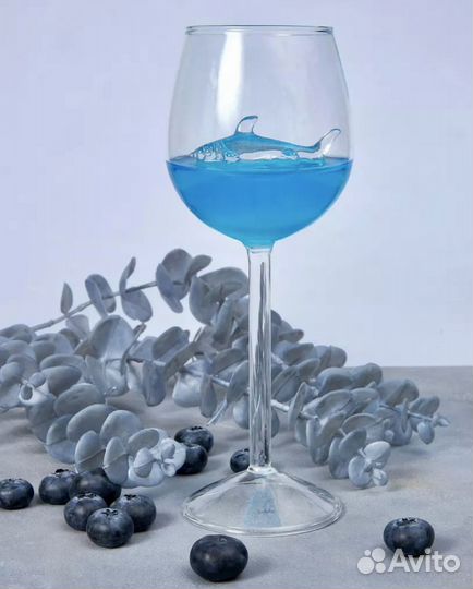 Бокал для вина акула 200 мл
