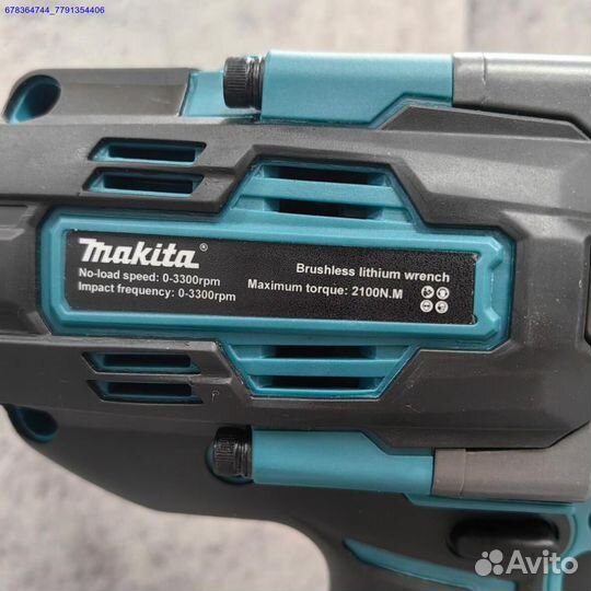 Гайковерт аккумуляторный makita 2100Нм (Арт.97433)