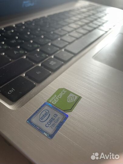 Игровой ноутбук asus 6гб/1000гб/nvidia 110mx