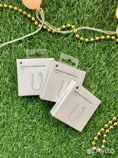 Адаптер Apple Lightning/выход 3,5 мм для наушников