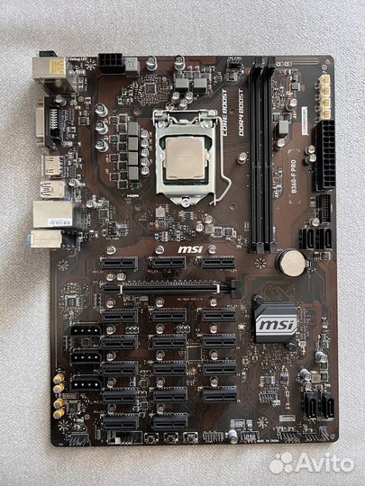 Материнская плата MSI B 360-F Pro Intel