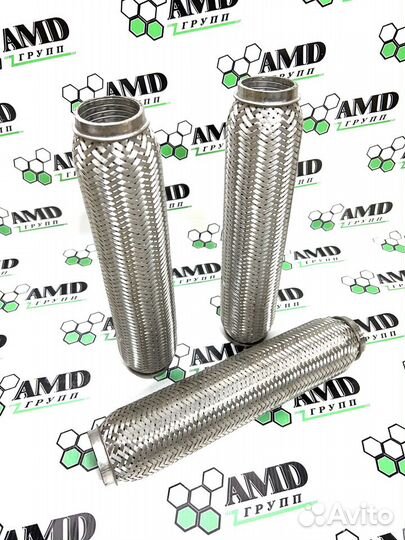 Гофра глушителя трёхслойная для Kia Ford Opel PG