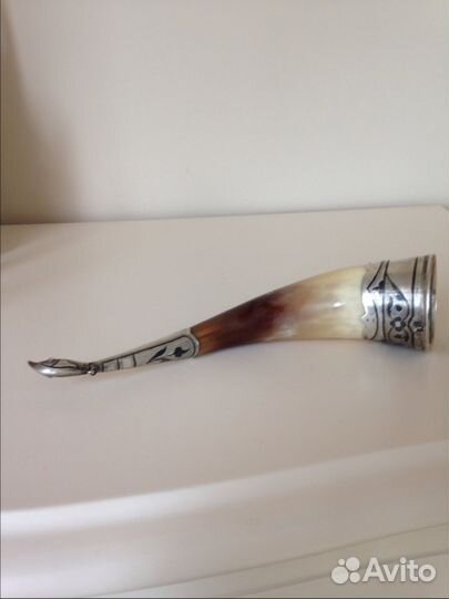 Рожок в серебре