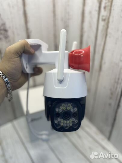 Видеонаблюдения камера 4g sim громким динамиком