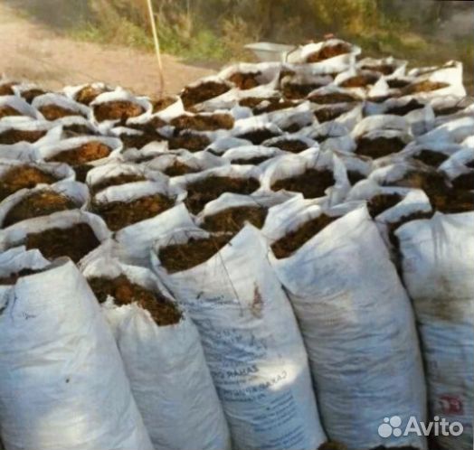 Навоз прелый в мешках с доставкой