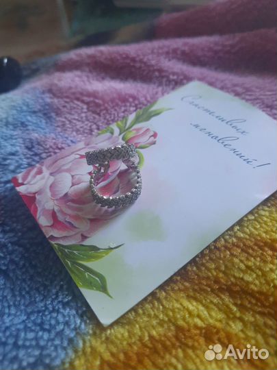 Swarovski кольцо