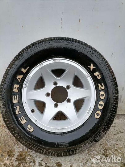 R15 General Tire XP 2000 II 255/60, PCD 5x139.7 DIA 109.5