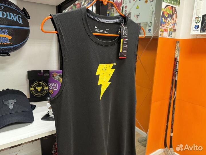 Майка Project Rock Black Adam UA