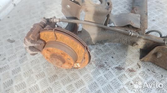 Балка задняя skoda rapid (BAG38LQ01)