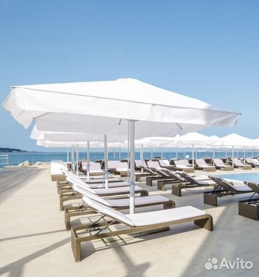 Пляжный зонт (квадратный)