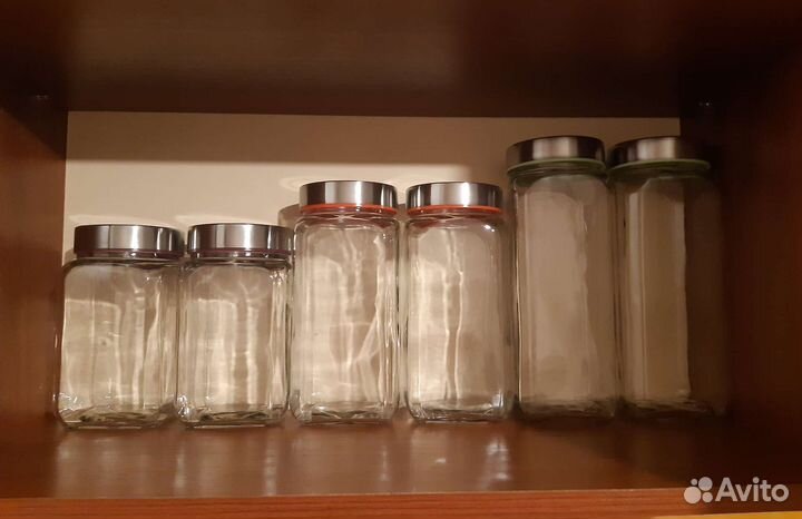 Банки для сыпучих продуктов