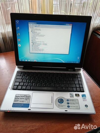 Ноутбук asus рабочий