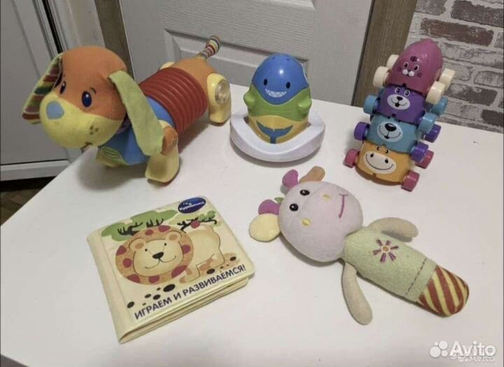 Игрушки Munchkin, Tinylove, Fischer Price пакетом