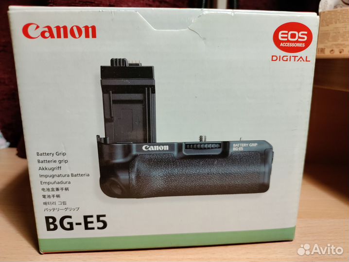 Батарейный блок canon