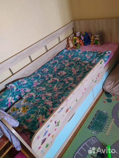 Детская кровать от 3 лет с матрасом