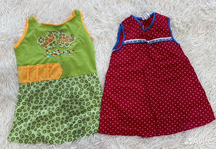 Вещи пакетом на девочку 86-98