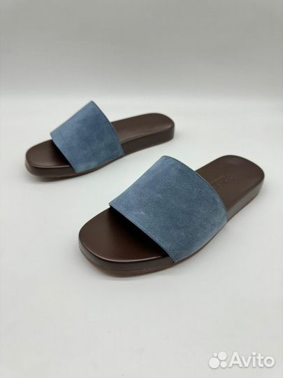 Шлепанцы мужские замшевые Loro Piana 39-45