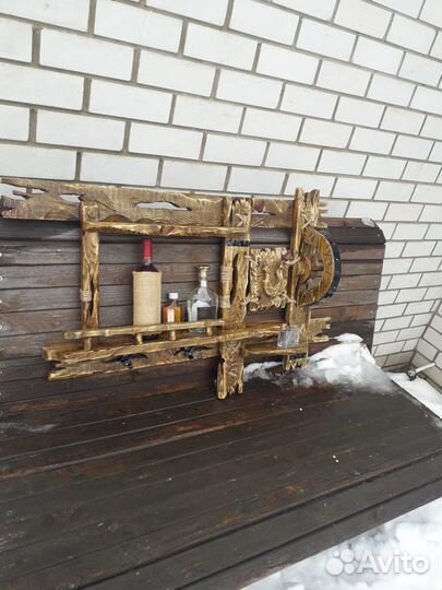 Деревянные декоративные вешалки