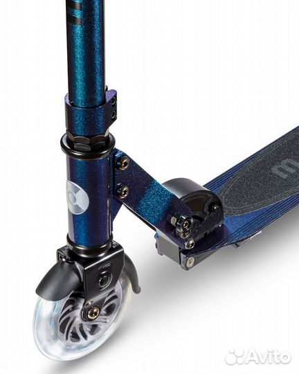 Самокат Micro Sprite LED жемчужно-зелёный