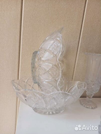 Хрустальная ваза