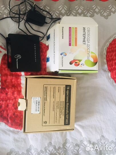 Ростелеком комплект wifi роутер и tv приставка