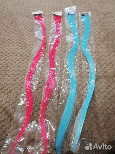 Новые цветные пряди для волос