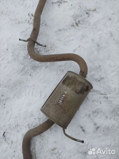 Глушитель резонатор Volkswagen jetta 6