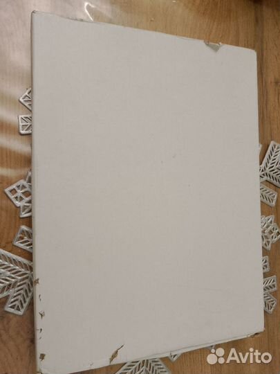 Блюдо овальное снежное кружево