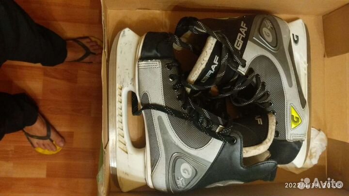 Коньки хоккейные graf