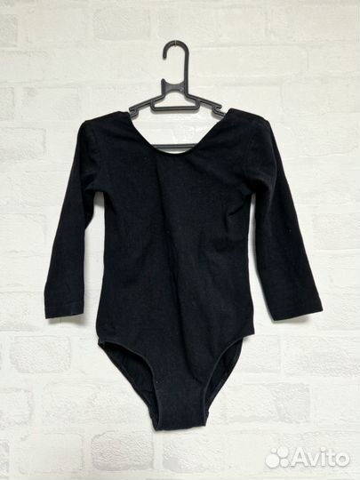 Купальник для танцев черный