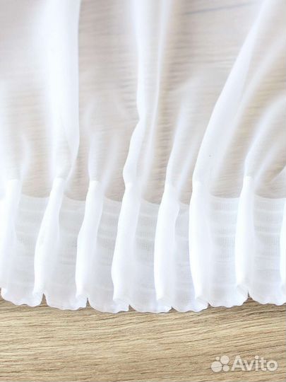 Тюль вуаль с утяжелителем