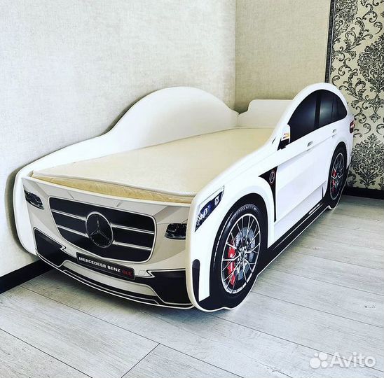 Кровать машина (доп. ящик)