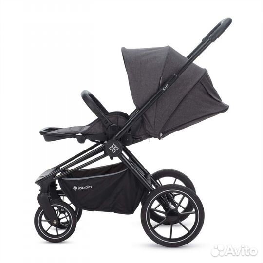 Коляска 2в1 Labala Raiz lite line 2023 grey