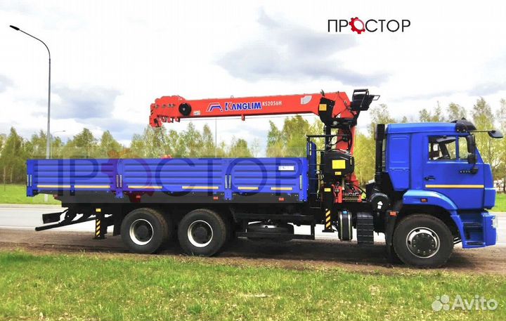 КАМАЗ 6520 с КМУ, 2024