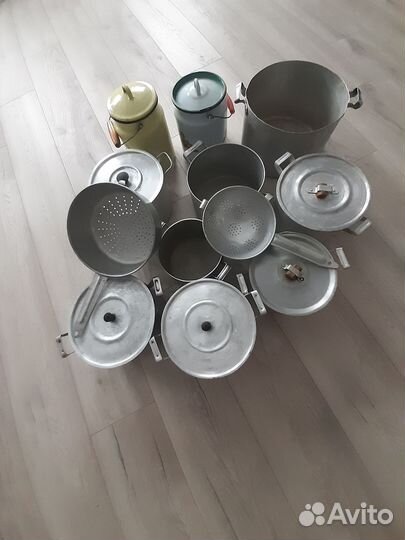 Кастрюли алюминиевые СССР