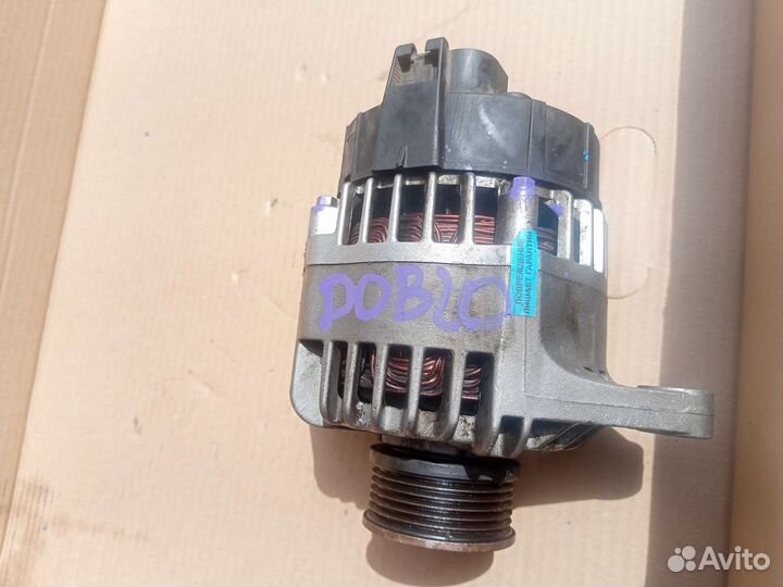 Генератор на Fiat Doblo 1 1,9 JTD турбодизель