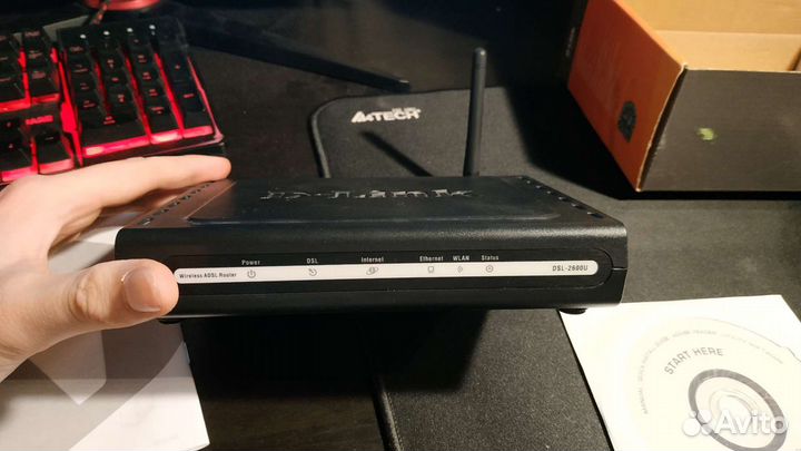 Wifi роутер(маршрутизатор) D-Link dsl-2600u