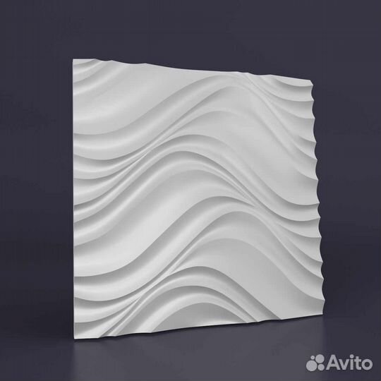 Гипсовая 3D панель 