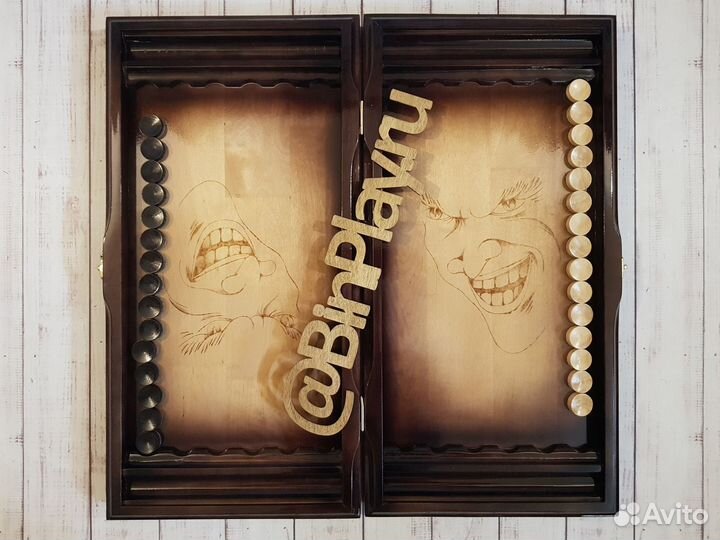 Нарды дерево, липа, Волк, Марьяж Паук