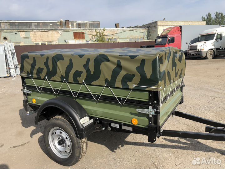 Прицеп крепыш камуфляж 8213-03