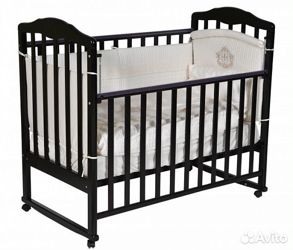 Кровать детская «Анита» (2)а/с, колесо, качалка (ш