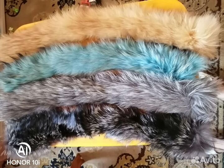 Воротник из натурального меха