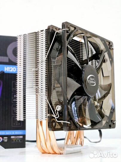 Кулер для процессора 120мм с подсветкой
