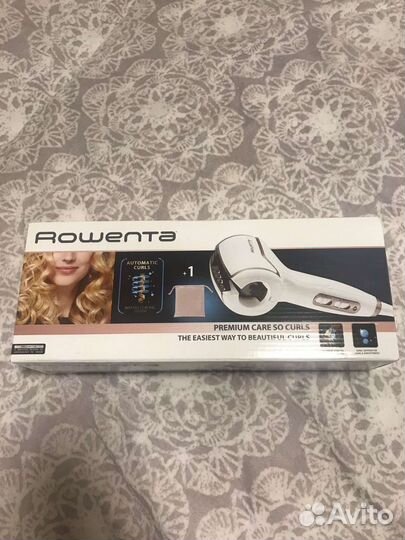 Щипцы для завивки волос rowenta premium care